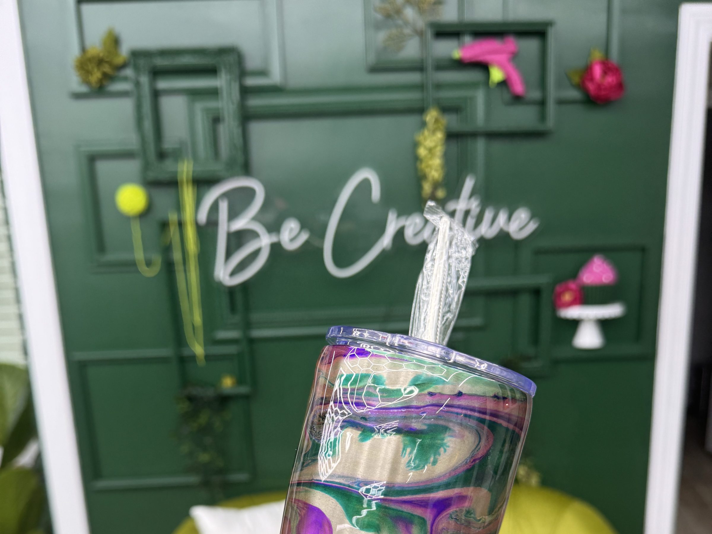 a person sitting on a chair